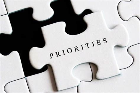 The Importance of Priorities and Discernment in Life